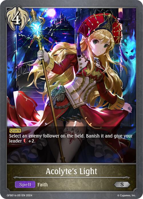 Acolyte's Light (GFB01d-051EN) [Gloryfinder Bundle 01: Guide to Glory]