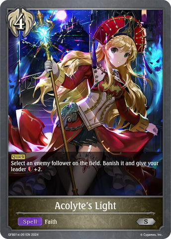 Acolyte's Light (GFB01d-051EN) [Gloryfinder Bundle 01: Guide to Glory]