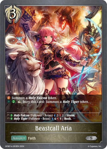 Beastcall Aria (GFB01d-053EN) [Guide to Glory]