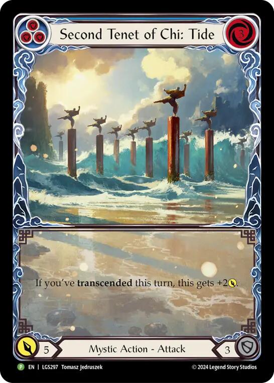 Second Tenet of Chi: Tide [LGS297] (Promo)  Rainbow Foil