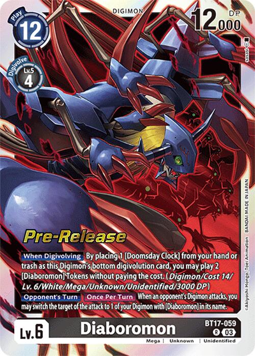 digimon pre release cards Lanamon [BT12-024] [Across Time Pre-Release Cards] main image 0