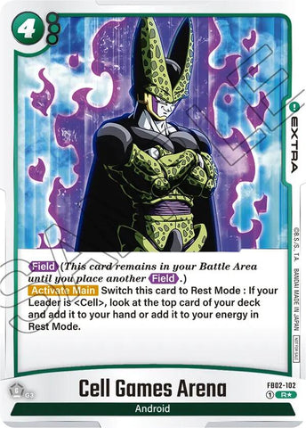 Cell Games Arena (FB02-102) (Championship Pack 02) [Fusion World Tournament Cards]