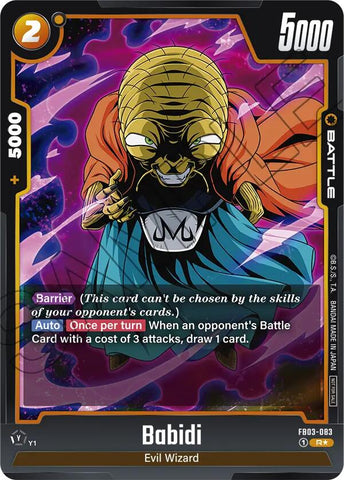 Babidi (FB03-083) (Championship Pack 02) [Fusion World Tournament Cards]