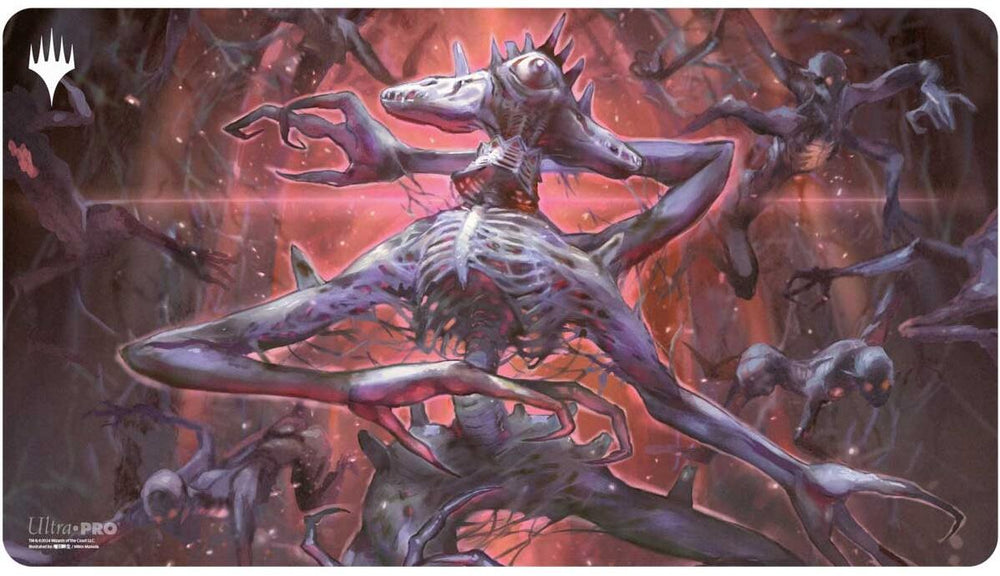 Ultra PRO: Playmat - Duskmourn (Mythic Cycle Black - Overlord of the Balemurk)