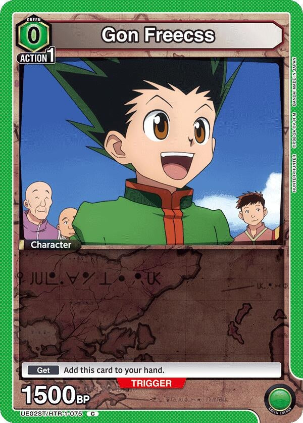 Image for Gon Freecss (075) (UE02ST/HTR-1-075) - Union Arena