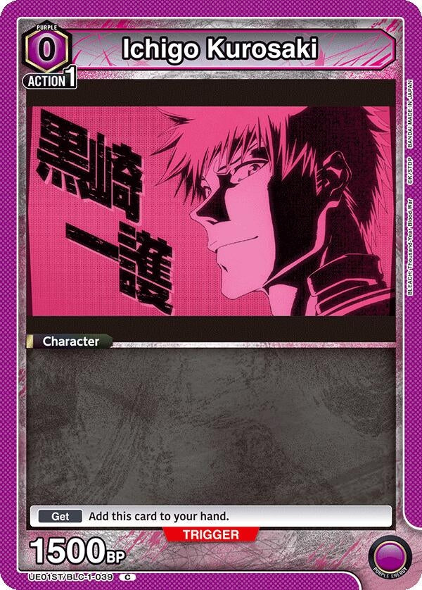 Image for Ichigo Kurosaki (039) (UE01ST/BLC-1-039) - Union Arena