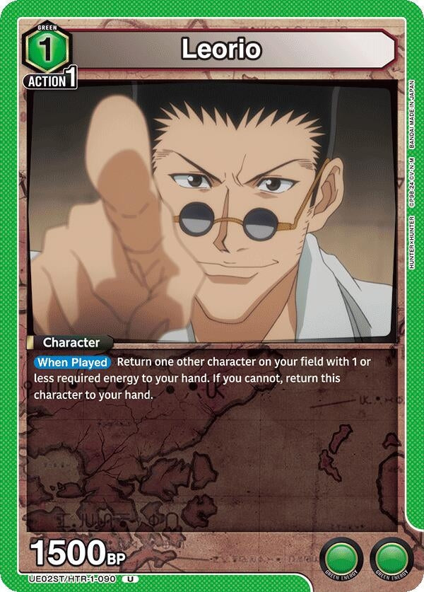 Image for Leorio (090) (UE02ST/HTR-1-090) - Union Arena