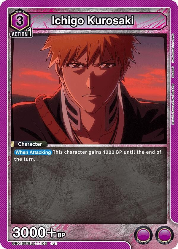 Image for Ichigo Kurosaki (103) (UE01ST/BLC-1-103) - Union Arena