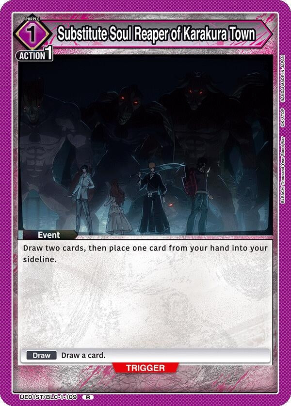 Image for Substitute Soul Reaper of Karakura Town (UE01ST/BLC-1-109) - Union Arena
