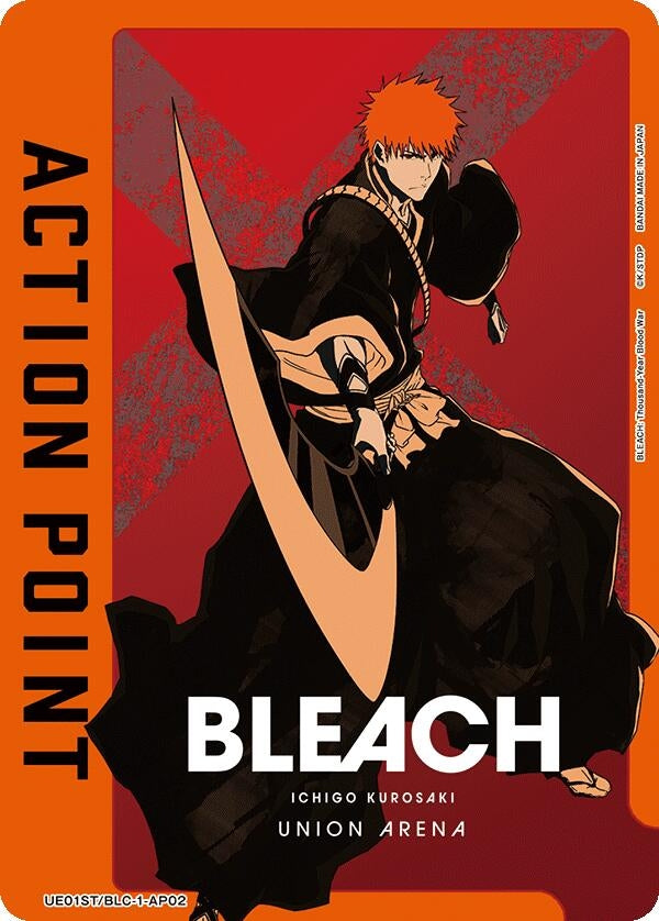 Image for Action Point Card (AP02) (Ichigo Kurosaki) (UE01ST/BLC-1-AP02) - Union Arena