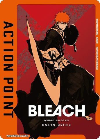 Image for Action Point Card (AP02) (Ichigo Kurosaki) (UE01ST/BLC-1-AP02) - Union Arena