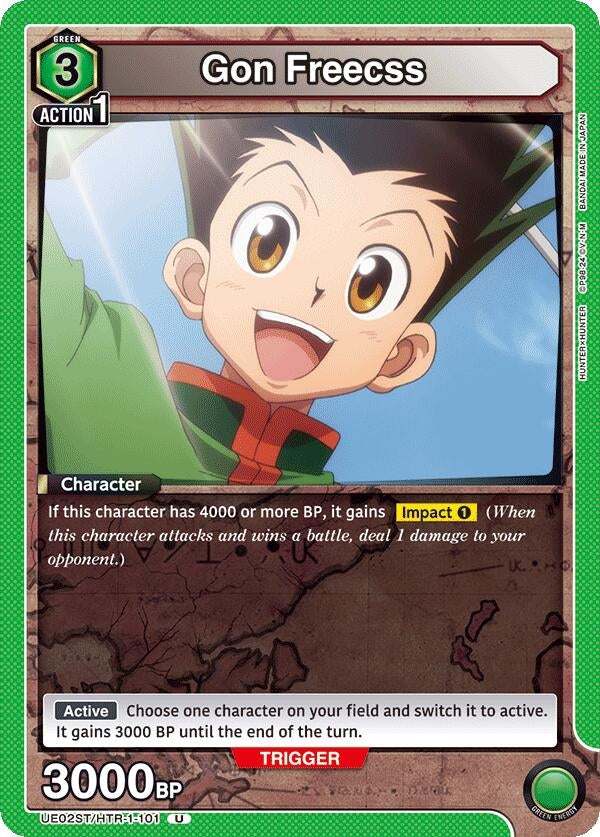 Image for Gon Freecss (101) (UE02ST/HTR-1-101) - Union Arena