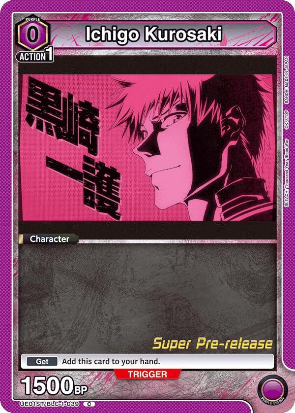 Image for Ichigo Kurosaki (039) (UE01ST/BLC-1-039) - Union Arena