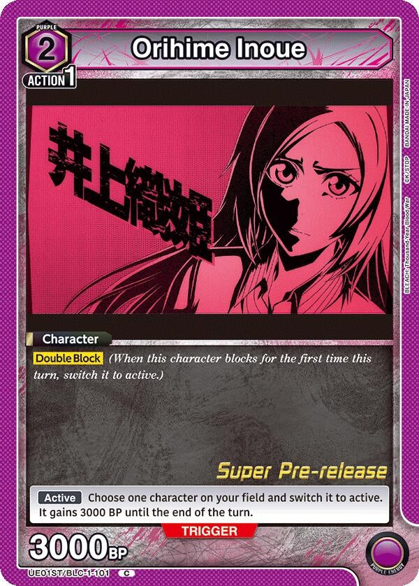 Image for Orihime Inoue (101) (UE01ST/BLC-1-101) - Union Arena