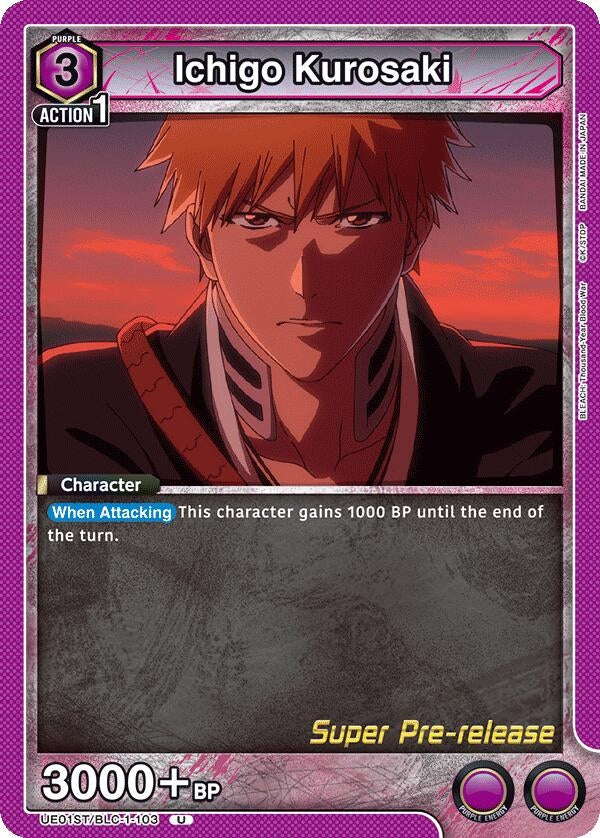 Image for Ichigo Kurosaki (103) (UE01ST/BLC-1-103) - Union Arena