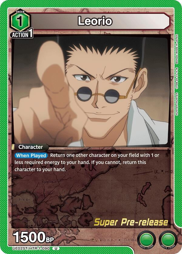 Image for Leorio (090) (UE02ST/HTR-1-090) - Union Arena