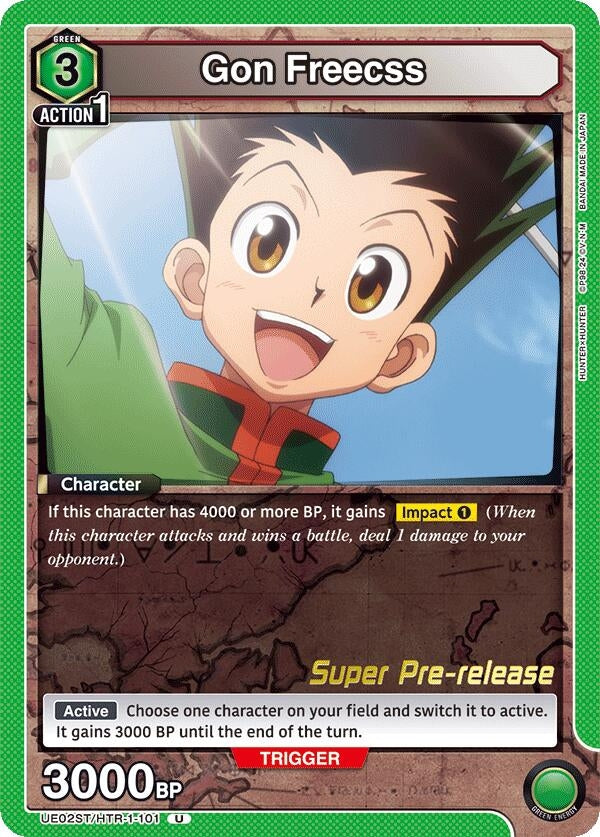 Image for Gon Freecss (101) (UE02ST/HTR-1-101) - Union Arena