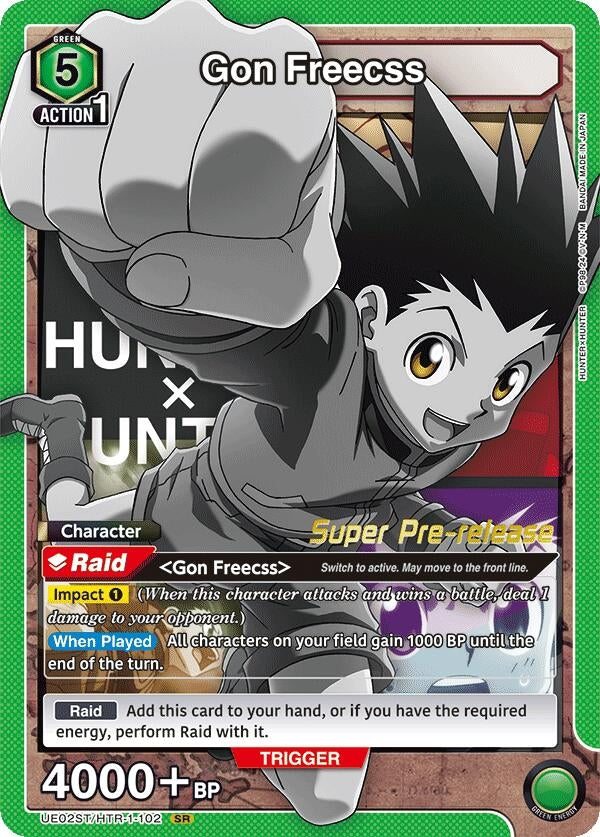 Image for Gon Freecss (102) (UE02ST/HTR-1-102) - Union Arena