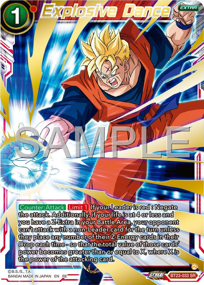 Explosive Dance (Reprint) (BT23-033) [Premium Anniversary Box 2024]