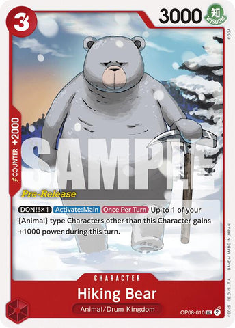 Hiking Bear [Two Legends Pre-Release Cards]