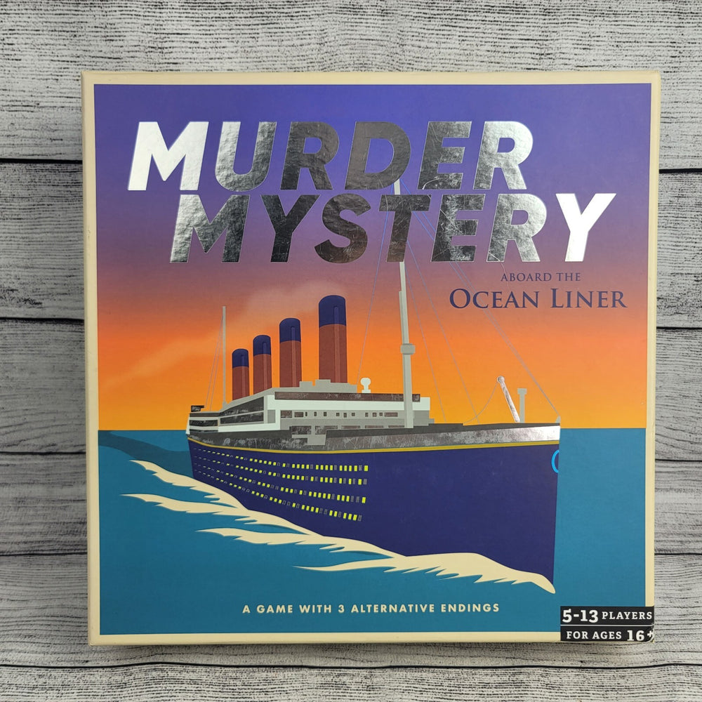 Murder Mystery Aboard the Ocean Liner (Used & Sealed)