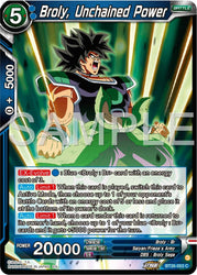 Broly, Unchained Power (BT26-053) [Ultimate Advent]