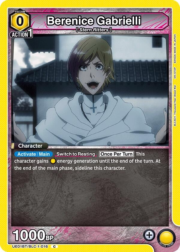 Image for Berenice Gabrielli (UE01BT/BLC-1-016) - Union Arena