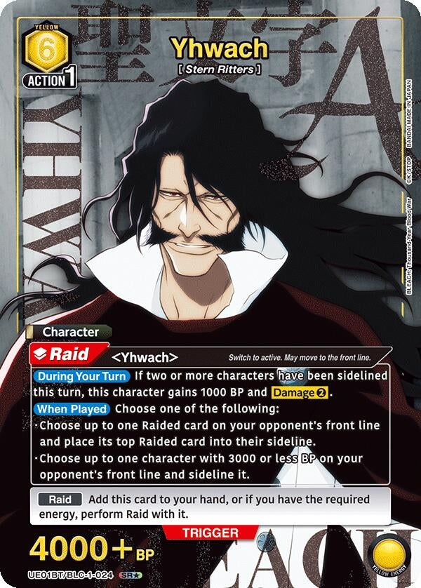 Image for Yhwach (024) (SR*) (UE01BT/BLC-1-024) - Union Arena