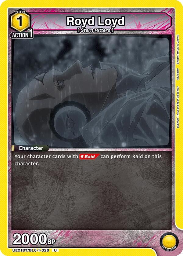 Image for Royd Loyd (UE01BT/BLC-1-026) - Union Arena