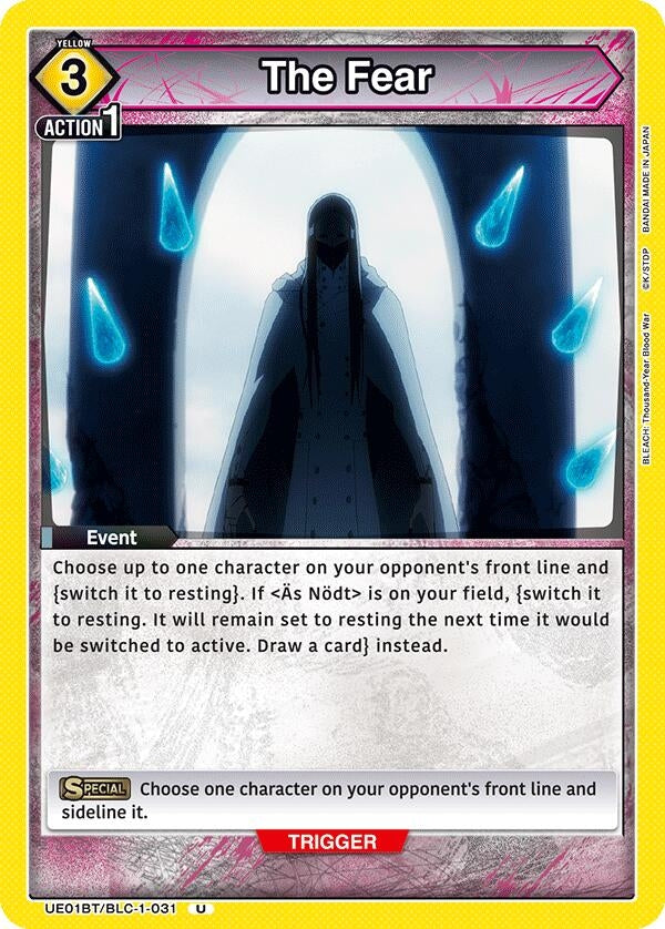 Image for The Fear (UE01BT/BLC-1-031) - Union Arena