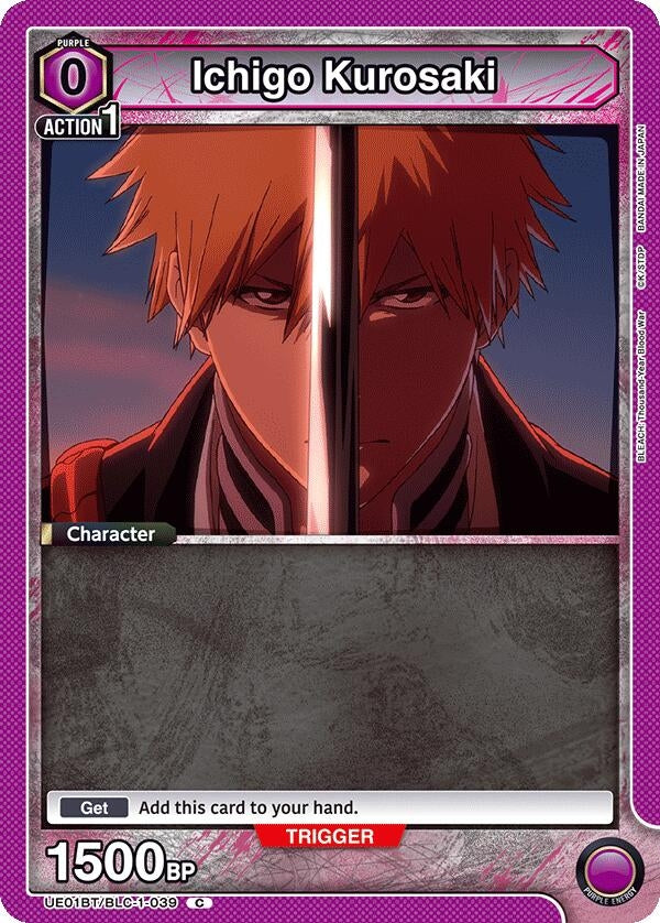 Image for Ichigo Kurosaki (039) (UE01BT/BLC-1-039) - Union Arena