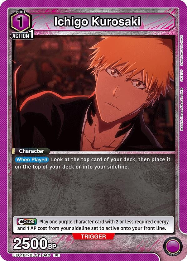 Image for Ichigo Kurosaki (040) (UE01BT/BLC-1-040) - Union Arena