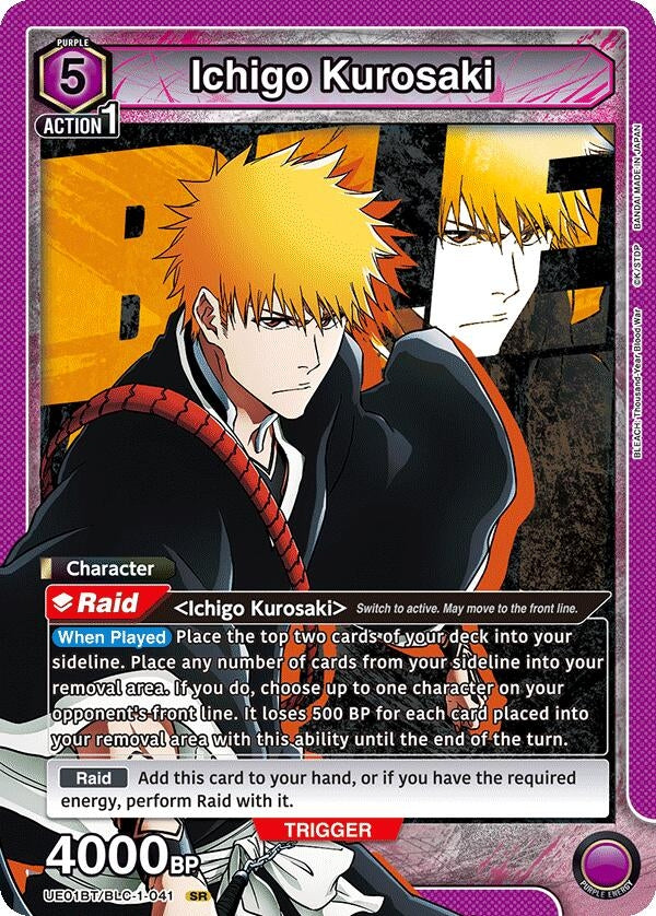 Image for Ichigo Kurosaki (041) (UE01BT/BLC-1-041) - Union Arena