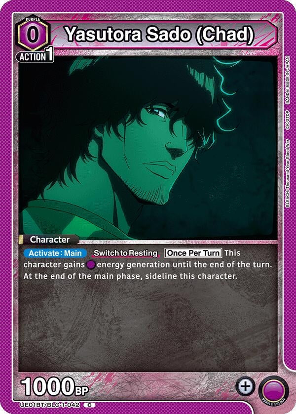 Image for Yasutora Sado (Chad) (UE01BT/BLC-1-042) - Union Arena