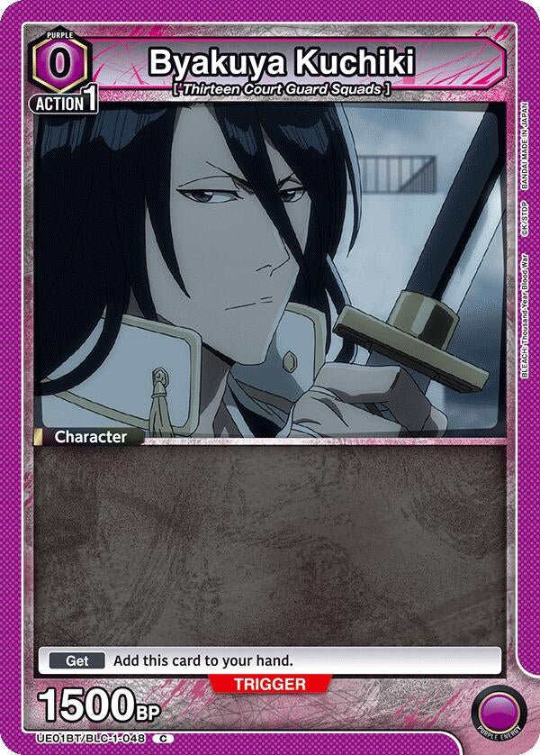 Image for Byakuya Kuchiki (048) (UE01BT/BLC-1-048) - Union Arena