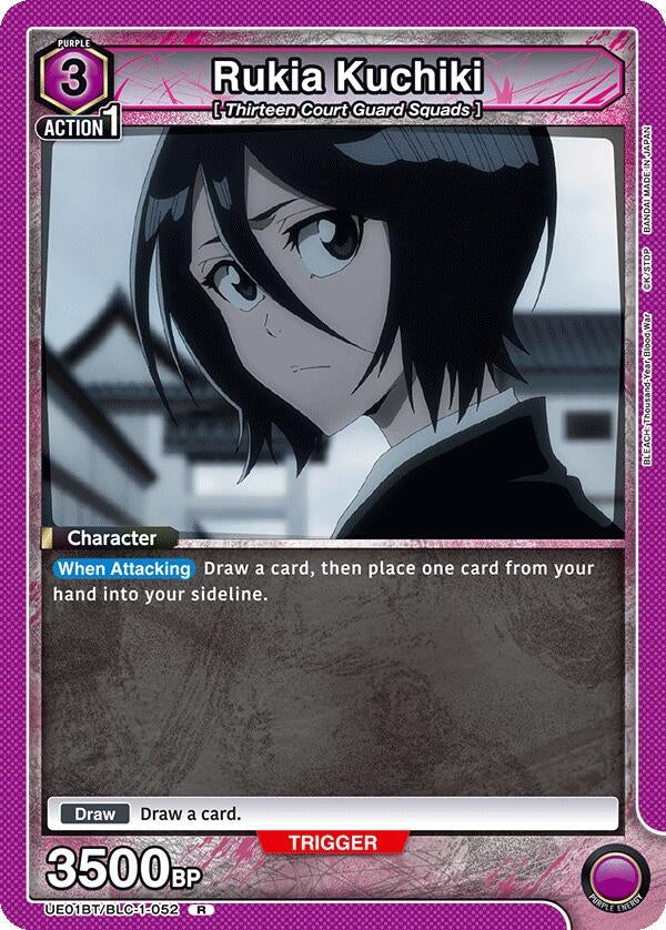 Image for Rukia Kuchiki (052) (UE01BT/BLC-1-052) - Union Arena