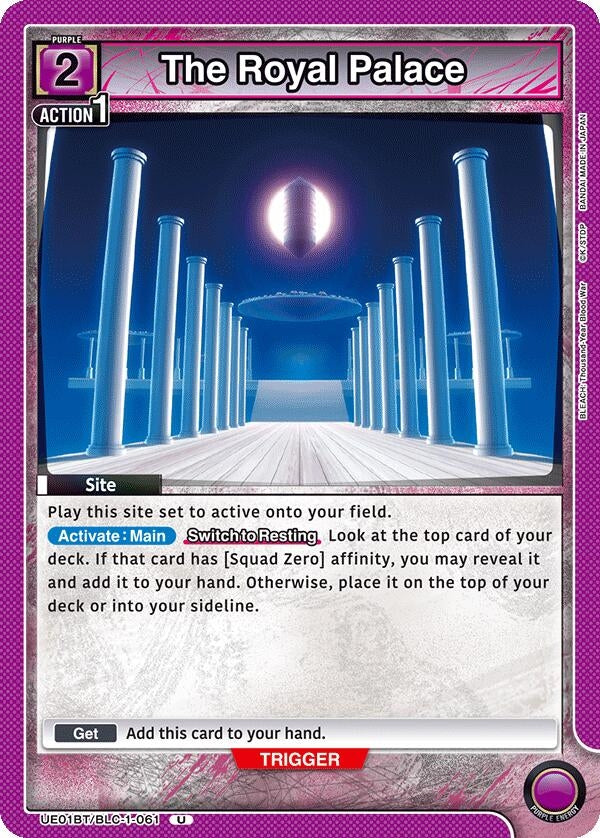 Image for The Royal Palace (UE01BT/BLC-1-061) - Union Arena