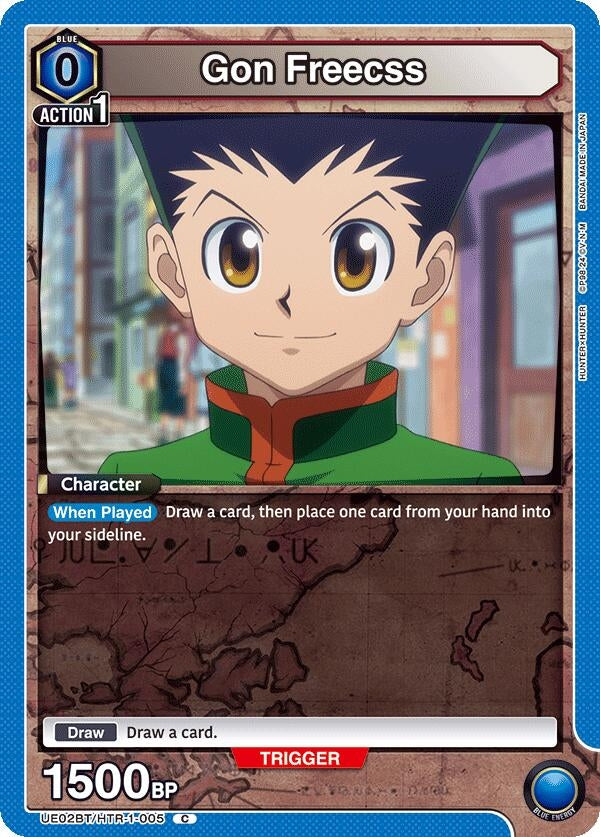 Image for Gon Freecss (005) (UE02BT/HTR-1-005) - Union Arena