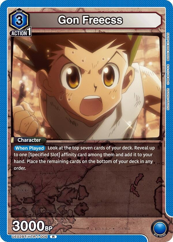 Image for Gon Freecss (006) (UE02BT/HTR-1-006) - Union Arena