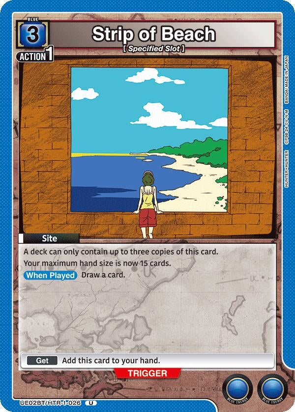 Image for Strip of Beach (UE02BT/HTR-1-026) - Union Arena