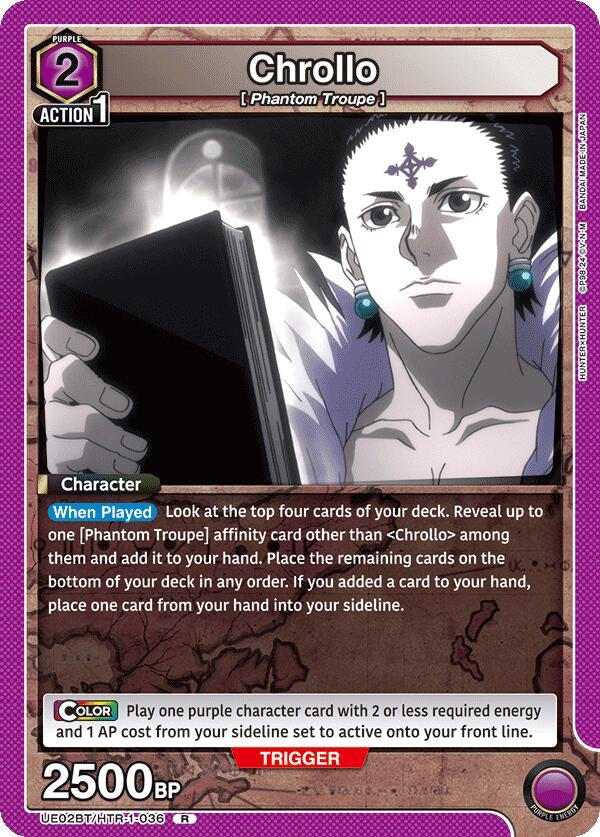 Image for Chrollo (036) (UE02BT/HTR-1-036) - Union Arena