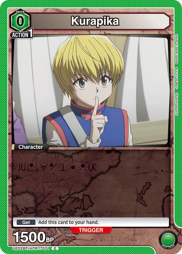 Image for Kurapika (071) (UE02BT/HTR-1-071) - Union Arena