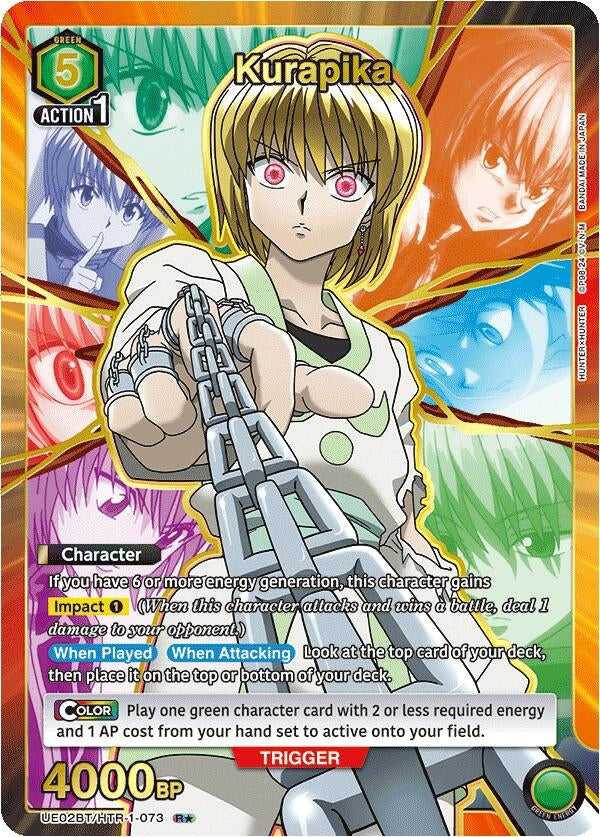 Image for Kurapika (073) (R*) (UE02BT/HTR-1-073) - Union Arena