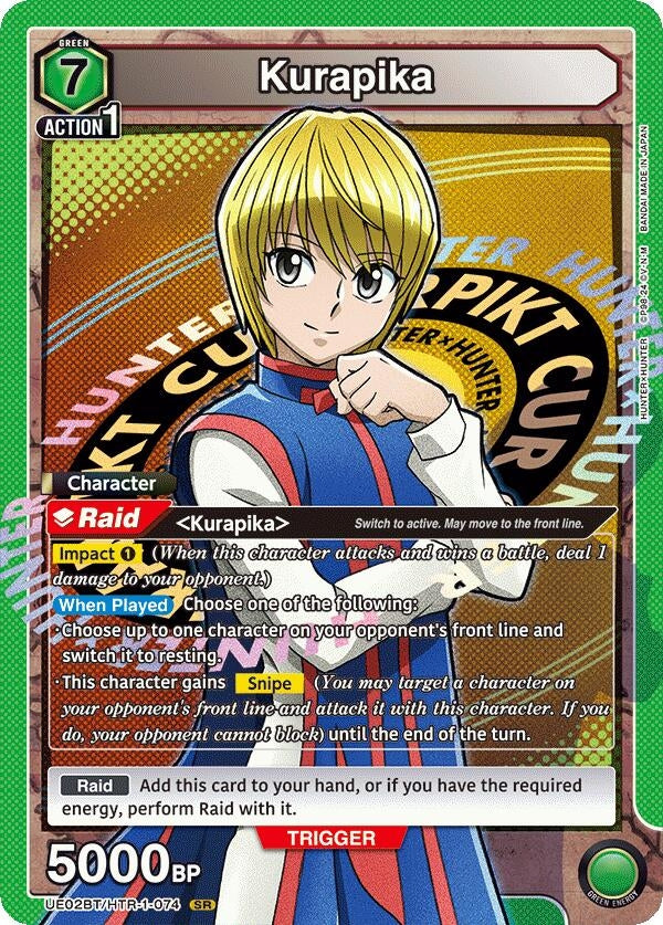 Image for Kurapika (074) (UE02BT/HTR-1-074) - Union Arena