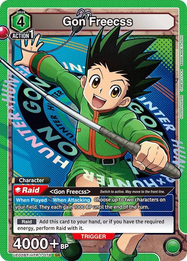 Image for Gon Freecss (078) (UE02BT/HTR-1-078) - Union Arena