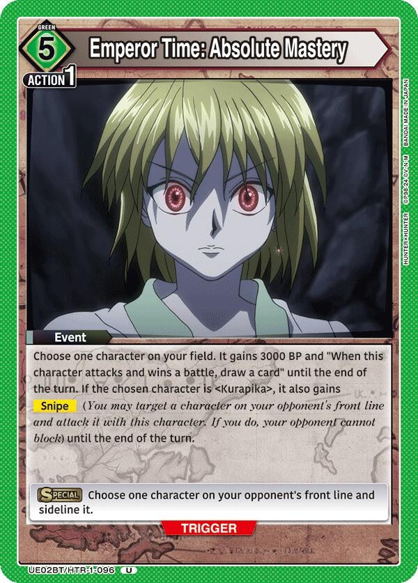 Image for Emperor Time: Absolute Mastery (UE02BT/HTR-1-096) - Union Arena