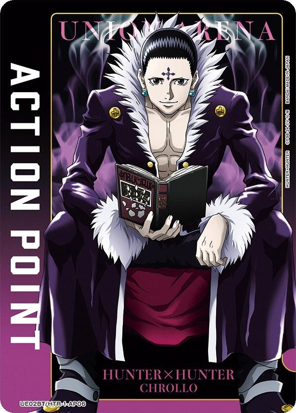 Image for Action Point Card (AP06) (Chrollo) (UE02BT/HTR-1-AP06) - Union Arena