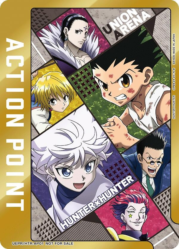 Image for Action Point Card (AP01) (HUNTER X HUNTER) (UEPR) (UEPR/HTR-AP01) - Union Arena