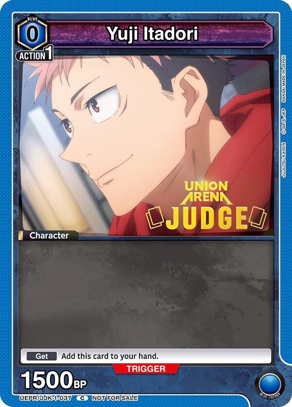 Image for Yuji Itadori (037) (Judge Pack) (UEPR) (UEPR/JJK-1-037) - Union Arena