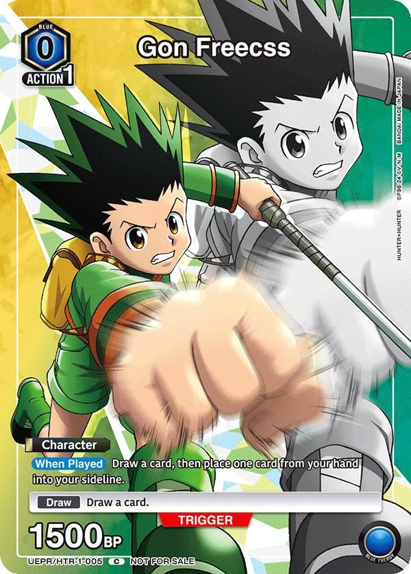 Image for Gon Freecss (005) (UEPR) (UEPR/HTR-1-005) - Union Arena